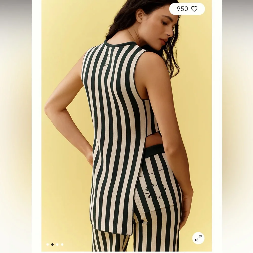 Simon Miller Striped top - Picture 4 of 5